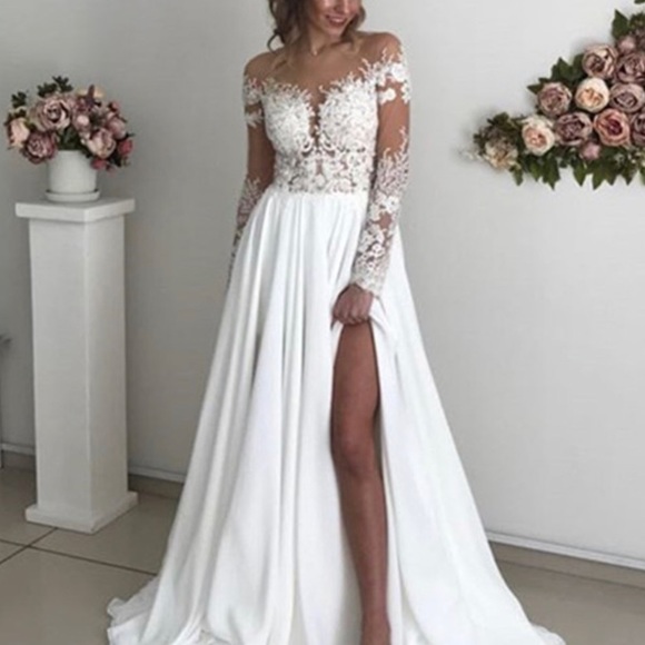 Wedding dress size 16 - Picture 2 of 5